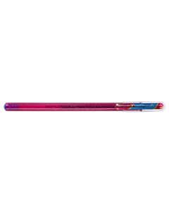 Ручка гелевая Hybrid Dual Metallic 1 мм хамелеон розовый синий Pentel