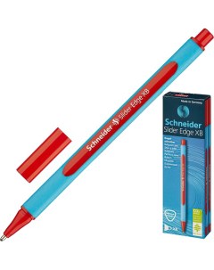 Ручка шариковая Slider Edge 265730 красная 0 9 мм 1 шт Schneider