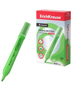 Текстовыделитель Liquid Visioline V 14 Neon 56028 зеленый Erich krause