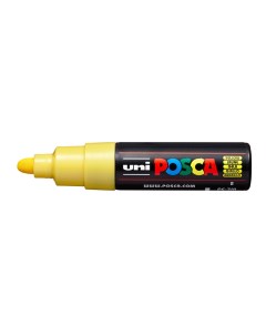Маркер Uni POSCA PC 7M 4 5 5 5мм овальный желтый yellow 2 Uni mitsubishi pencil