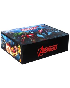 Складная коробка с игрой 31 2х25 6х16 1 см Мстители Marvel