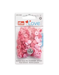 Кнопки Love Color Shaps Mini розовый 36 шт 393500 Prym