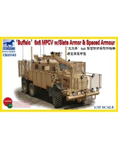 Сборная модель Bronco 1 35 Buffalo 6x6 MPCV w Slat Armor Spaced Armor Version CB35145 Bronco models