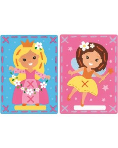 Набор для вышивания Фея и принцесса на перфорированной бумаге арт PN 0157764 Vervaco