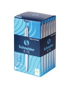 Набор ручек шариковых K15 130820 синие 1 мм 50 шт Schneider