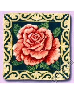 Набор для вышивания подушки Роза арт 30945 Candamar designs