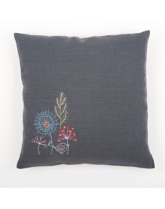 Набор для вышивания подушки Стилизованные цветы арт PN 0156055 Vervaco