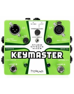 Гитарная педаль эффектов примочка REM Keymaster Reamp Effects Mixer Pigtronix