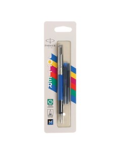 Ручка перьевая Jotter Originals Blue 1 0мм 2 стержня син и черн блистер 2096858 Parker