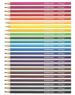 Карандаши цветные 24 сolor pencils Erich krause