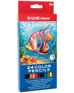 Карандаши цветные 24 Color Pencils Erich krause