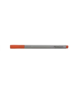 Faber Castell Капиллярная ручка GRIP 0 4 мм цвет оранжевый Faber-castell