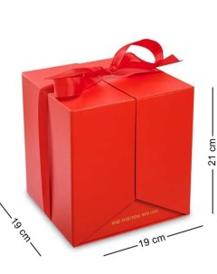 Коробка подарочная Сюрприз цв красный WG 95 D 113 301812 Арт-ист
