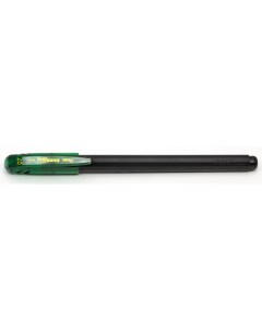 Ручка гелевая Energel черный корпус 07 мм 12 шт зеленый стержень Pentel