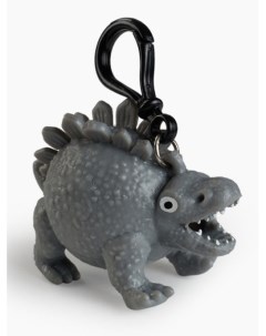 Брелок для ключей на рюкзак игрушка антистресс динозавр 331879 сер Happy baby