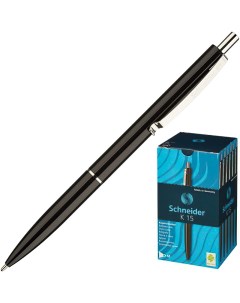 Ручка шариковая K15 95425 черная 0 5 мм 1 шт Schneider