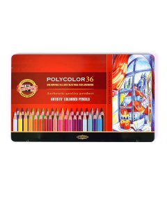 Набор карандашей цветных худож Polycolor 36цв Koh-i-noor