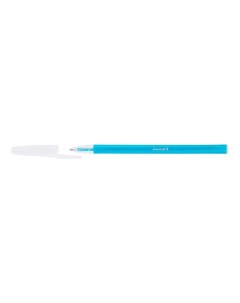 Ручка шариковая Stick Neon синяя 1 мм 1 шт Luxor