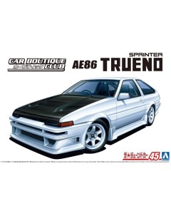 Сборная модель 1 24 Car Boutique Club AE86 Trueno Sprinter 05863 Aoshima