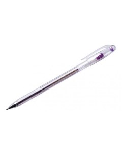 Ручка гелевая Hi Jell Color HJR 500HB фиолетовая 0 7 мм 1 шт Crown