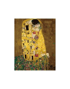 Картина по номерам MG543 Поцелуй Густав Климт Цветной