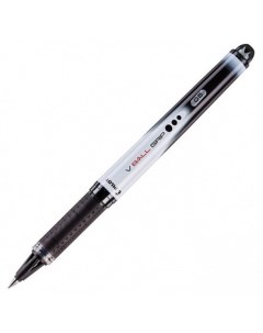 Ручка роллер с жидкими чернилами V ball Grip 0 5 мм черная Pilot