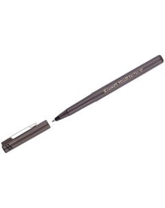 Ручка роллер черная 0 5 мм одноразовая Luxor