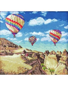 Набор для вышивания 961 Воздушные шары над Гранд Каньоном Letitstich
