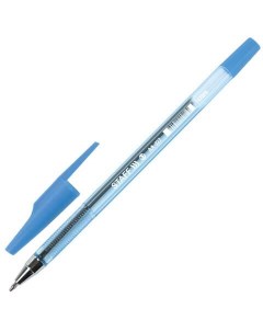 Ручка шариковая 142809 синяя 0 35 мм 100 штук Staff