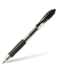 Ручка гелевая G2 BL G2 5 черная 0 5 мм 1 шт Pilot