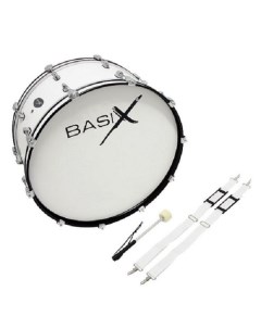 Marching Bass Drum 24х12 бас барабан маршевый Basix