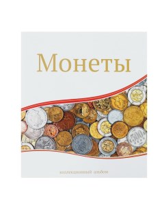 Альбом для монет Современные монеты 230 х 270 мм Optima 10 листов с клапаном Сомс