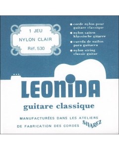Струны для классической гитары 530 Leonida 29 42 Savarez