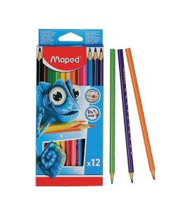 Набор цветных карандашей 12 цв арт 181599 5 наборов Maped
