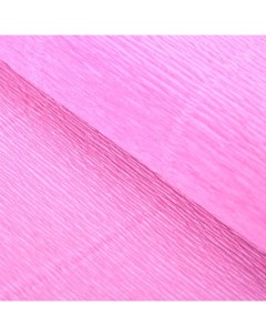 Бумага для упаковок и поделок гофрированная розовая однотонная дву Cartotecnica rossi