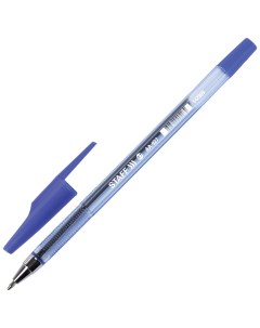 Ручка шариковая AA 927 142809 синяя 0 7 мм 1 шт Staff