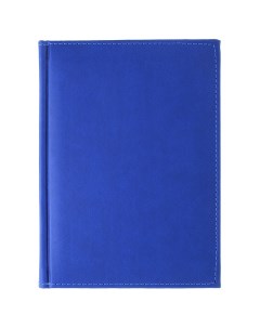 Ежедневник синий формат А5 320 страниц обложка кожзам блок офсет Mazari
