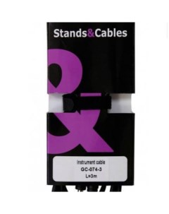 Инструментальный кабель STANDS CABLES GC 074 3 Stands and cables