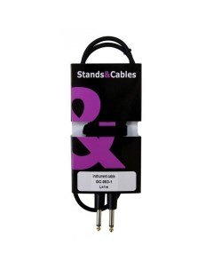 Cables Gc 003 1 кабель распаянный инструментальный Jack jack 1 м разъемы позолоч Stands