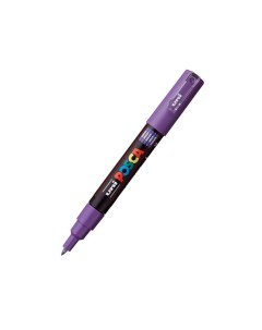 Маркер Uni POSCA PC 1M 0 7мм овальный фиолетовый violet 12 Uni mitsubishi pencil