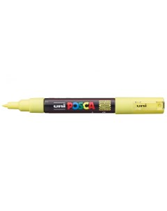 Маркер Uni POSCA PC 1M 0 7мм овальный солнечно желтый sunshine yellow P2 Uni mitsubishi pencil