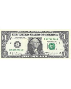 Подлинная банкнота 1 доллар США Nobrand