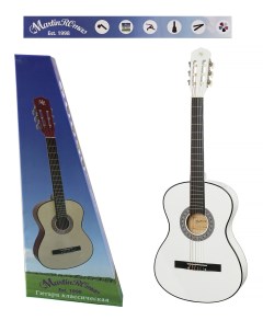 Классическая гитара с аксессуарами набор PACK JR 390 WH Martin romas