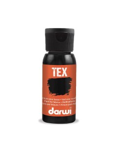 Краска для ткани Tex DA0100050 50 мл 100 черный Darwi