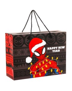 Пакет коробка Happy New Year Человек Паук Marvel