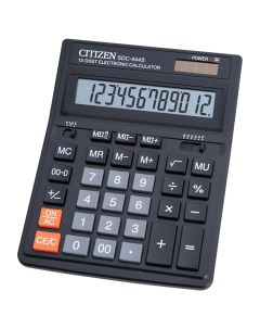 Калькулятор настольный SDC 444 12 разрядный с двойным питанием Citizen