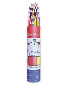 Цветные карандаши для рисования Color Pencils 24 цвета 9801 24 Acmeliae