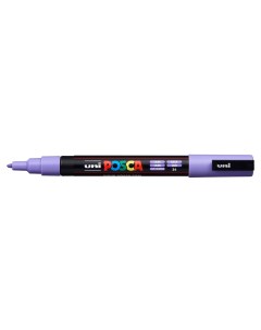 Маркер Uni POSCA PC 3M 0 9 1 3мм овальный сиреневый lilac 34 Uni mitsubishi pencil