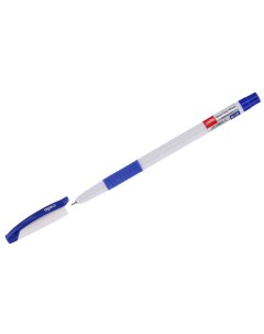 Ручка шариковая Slimo Grip white body 2670 синяя 0 7 мм 1 шт Cello