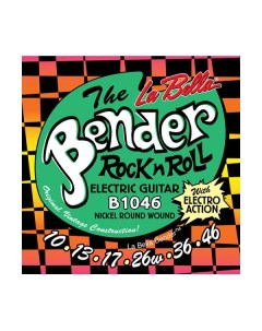 Струны для электрогитары B1046 The Bender Regular La bella